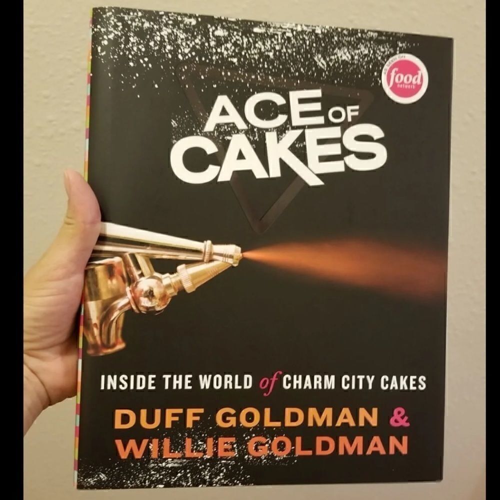 Autographed Ace of Cakes book Duff Goldman